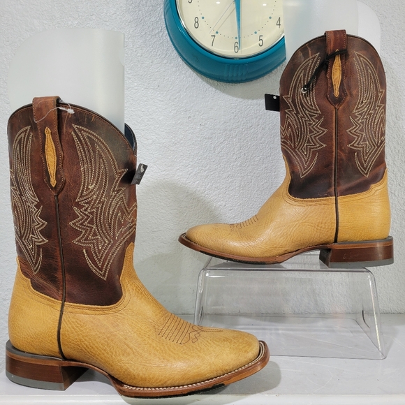 Cody James Men's Western Performance Boots Broad Square Toe Size 10D - Picture 2 of 10